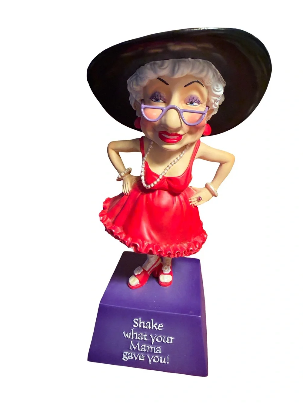 Biddy’s Vintage EUC Set of 3 Whimsical Old Lady Figurine Collection Decor